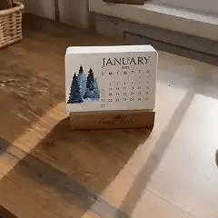 🎉Eco-Friendly Plantable “Timeless” Seed Calendar 2027