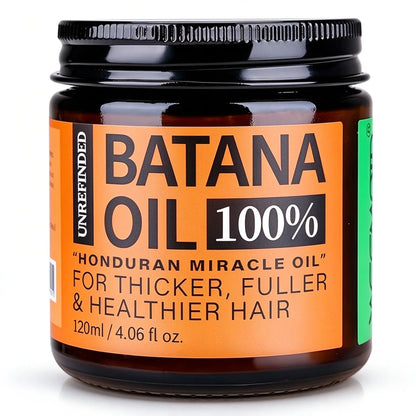🎁100% Pure Batana Oil for Hair – Moisturizing & Conditioning Hair Oil for Softness, Shine & Frizz Control
