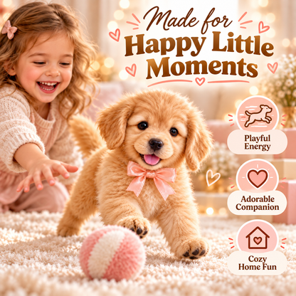 🎄49% OFF🐕🐾 Golden Buddy™ Realistic Robot Golden Retriever Puppy