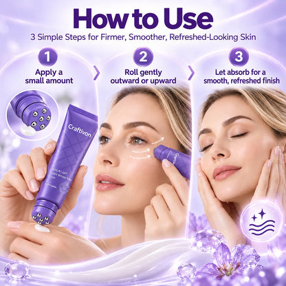 🎁Multi-Peptide Wrinkle Roller Cream – Cooling Eye & Neck Care