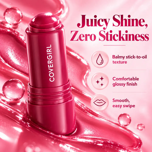 🎁Juicy Lip Oil Balm Stick – Hydrating Glossy Tint,
