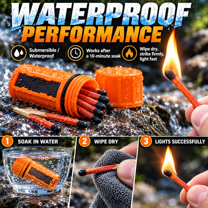 🔥Stormproof Waterproof Matches