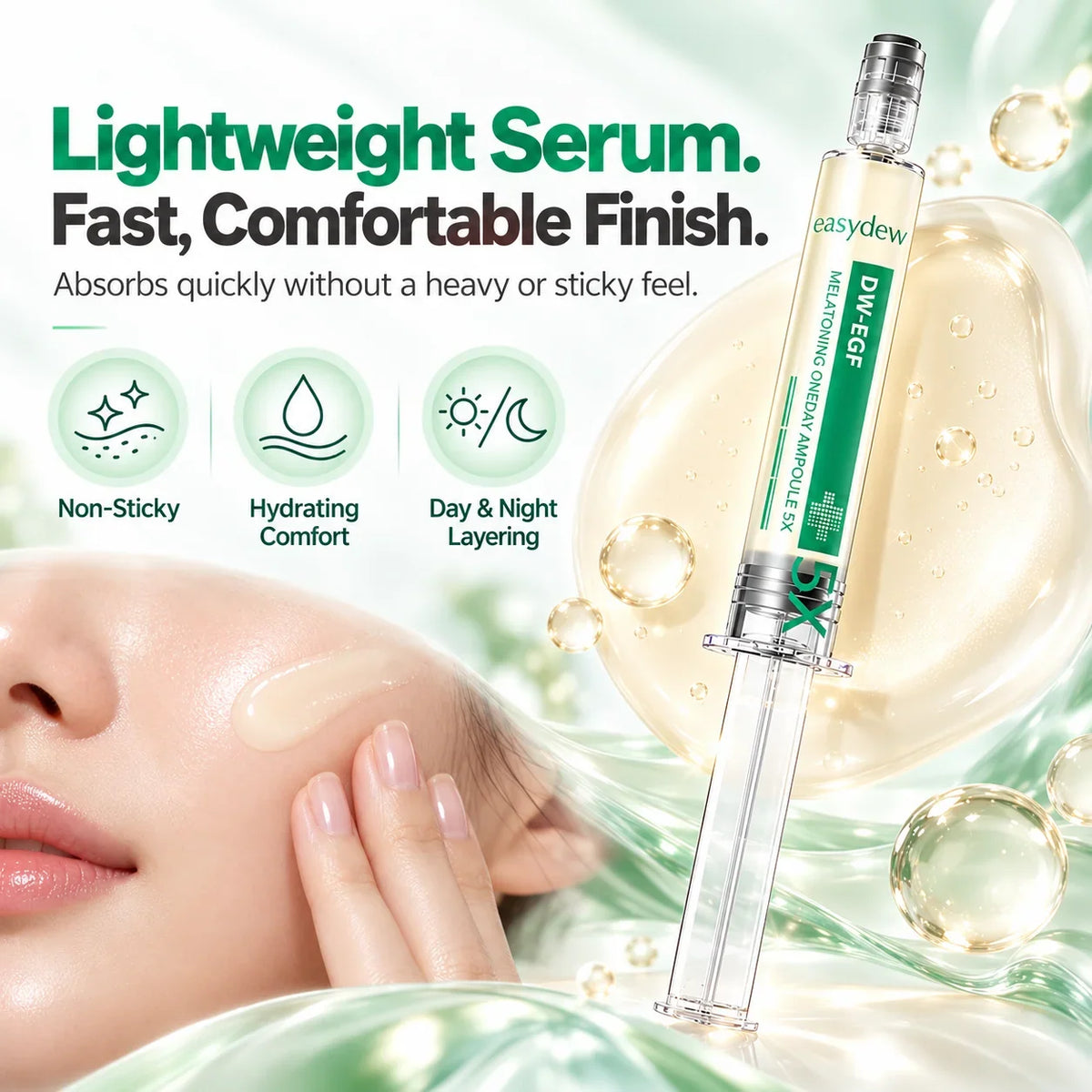 🎁5X EGF Peptide Dark Spot &amp; Brightening Face Serum