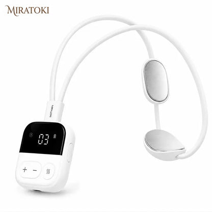 ❤️ Cordless Heated Neck Massager with 5 Modes & 16 Intensity Levels