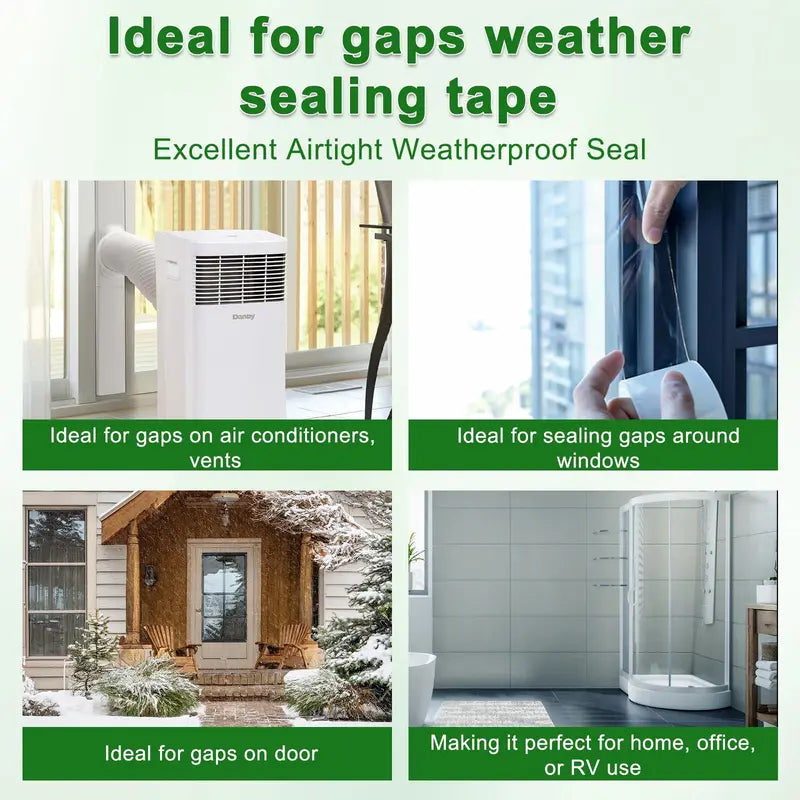 🎀Clear Self-Adhesive Weather Sealing Tape – Window & Door Gaps