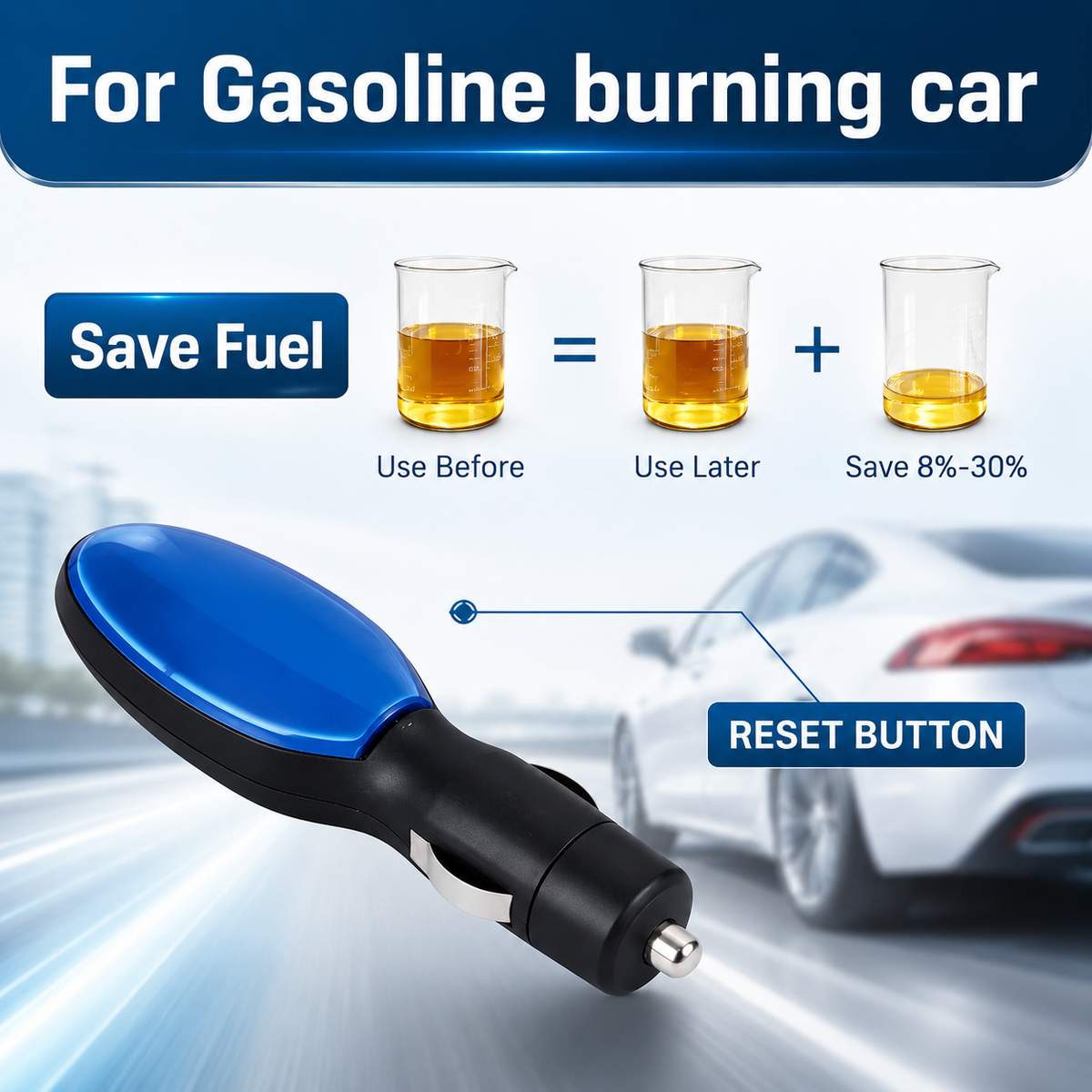 ❤️ Plug and Play Fuel Support Device for Cars