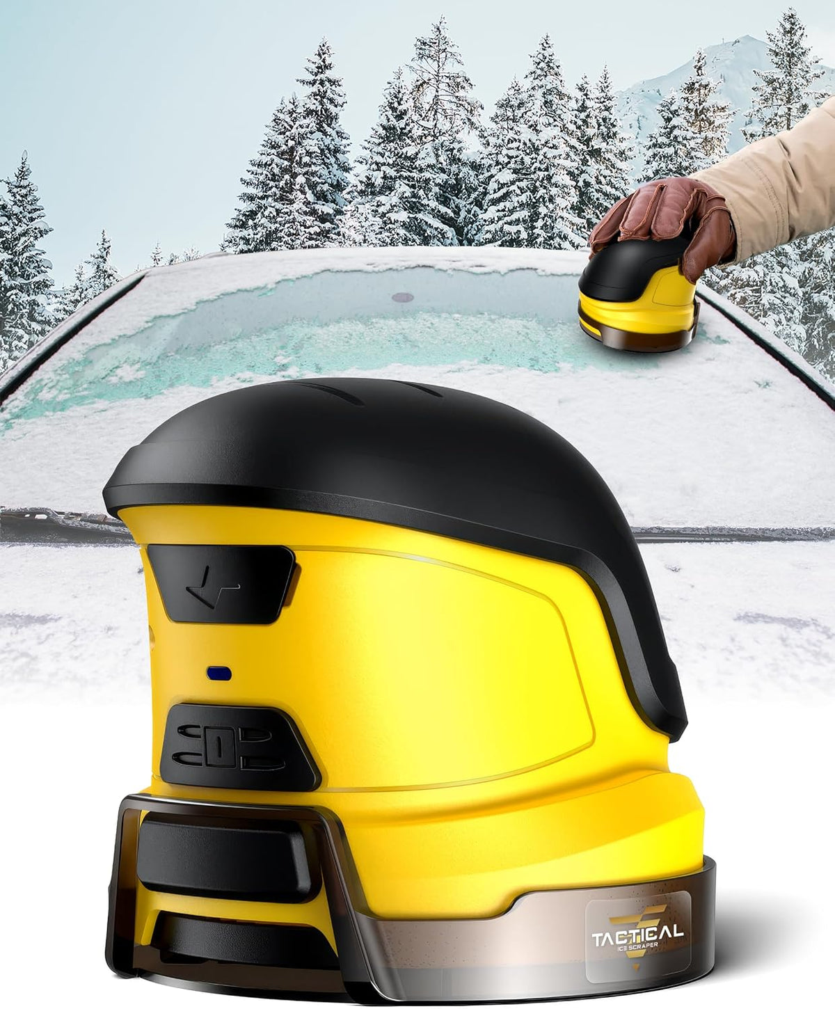 🎀Tactical Electric Ice Scraper – Cordless Rechargeable Glass Frost Removal
