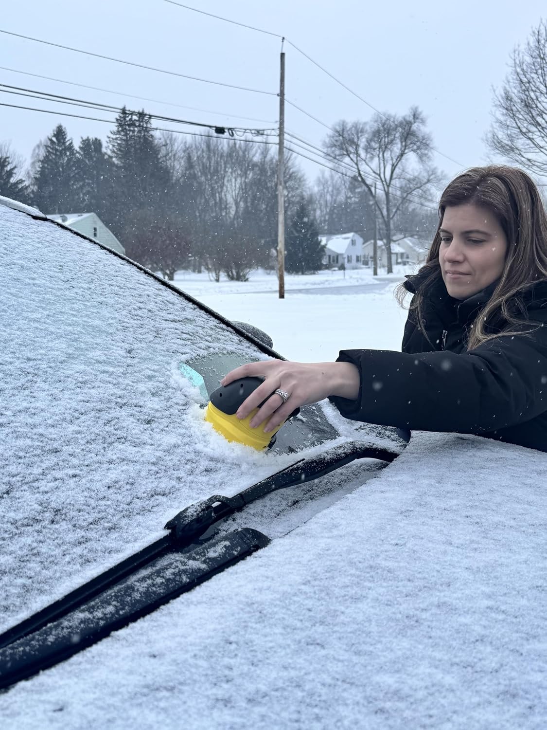 🎀Tactical Electric Ice Scraper – Cordless Rechargeable Glass Frost Removal