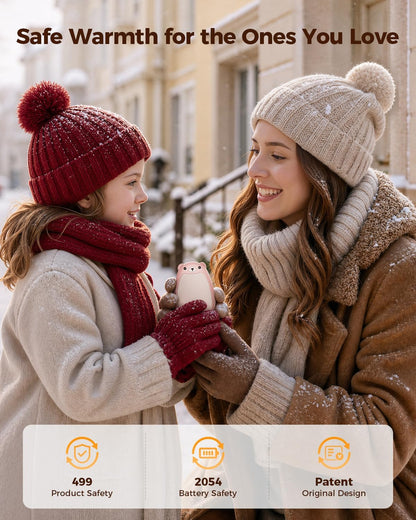 🎉Hand Warmers Rechargeable, 2-in-1 Magnetic Bear Electric