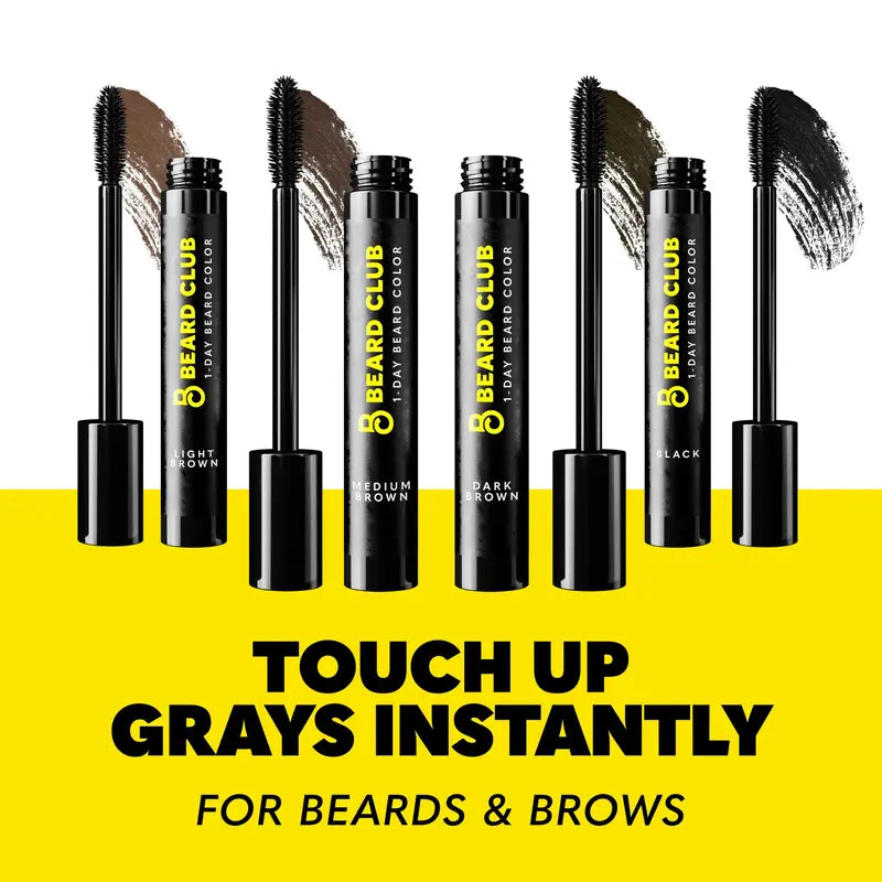 🎀BEARD CLUB One-Day Beard Color – Temporary Gray Coverage