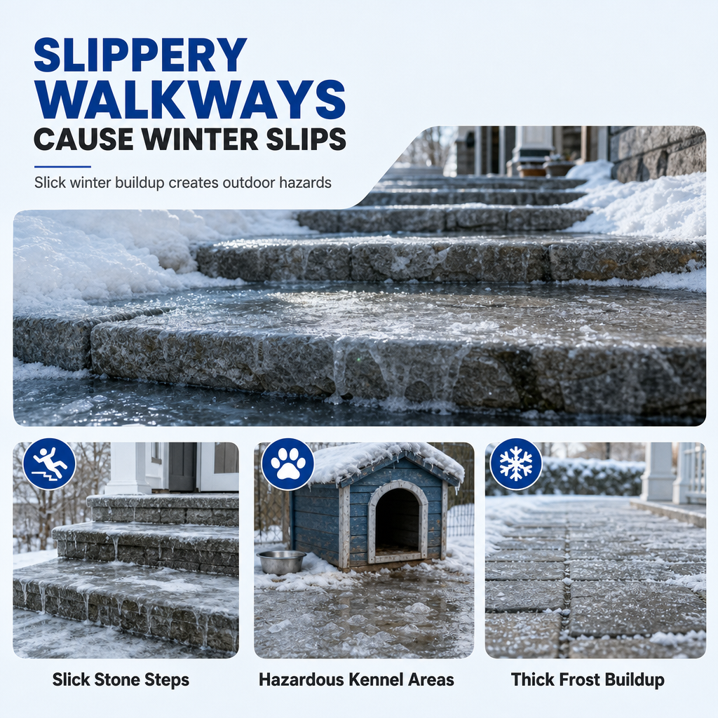🎉🐾 Fast Pet-Safe Outdoor De-Icing & Snow Melting Spray