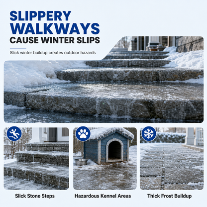 🎉🐾 Fast Pet-Safe Outdoor De-Icing & Snow Melting Spray